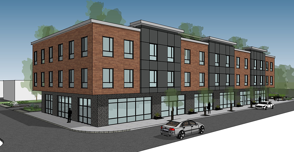 Cela Development Inc. has secured $6.34 million in financing from Rockland Trust for the construction of a mixed-use property on Bridge Street in Weymouth.