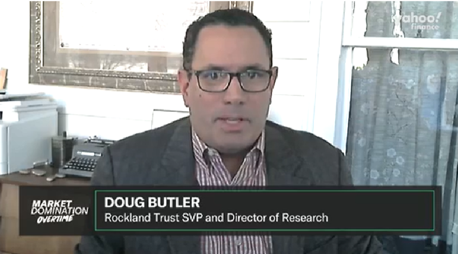 Rockland Trust SVP and director of research Doug Butler joins Market Domination Overtime