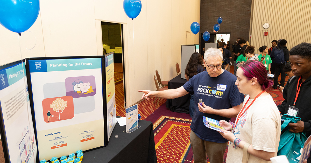 Rockland Trust colleagues together on Saturday, August 17, 2024 before the Y’s Credit for Life Fair.