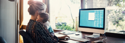 Rockland Trust article on considerations for returning to work after parental leave.